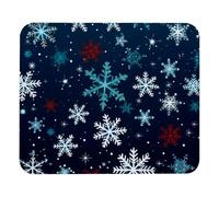 Tappetino Mouse Piccolo Christmas Snow A 25X30Cm Lavabile Tappetino Mouse Base in Gomma Mousepad per Lavoro Pc