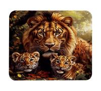 Tappetino Mouse Piccolo Lion And Little Cub 25X30Cm Liscio Tappetino Mouse Durevole Mousepad per Lavoro Gioco