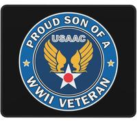 Tappetino Mouse Proud Son of A Ww2 Tappetini Resistente agli Schizzi Mouse Pad Portatile Mousepad per Pc E Laptop Computer Casa M