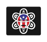 Tappetino Mouse Puerto Rico Flag Sun Tribal sol Taino Tappetino per Mouse Base Antiscivolo Accessori Gaming Portatile Mouse Pad per Computer Casa Essenziale per Ufficio XL