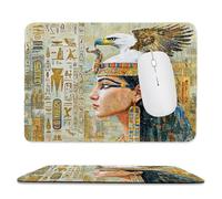 Tappetino Mouse Regina d'Egitto Aquila - Tappetino Scrivania Gaming PC, Impermeabile e Antiscivolo 360x300x3mm| Accessori Gaming per Scrivania | Desk Mat | Migliora la Precisione e la Velocità k-9