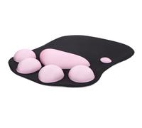 Tappetino Mouse Resina Nero Comfort Polso