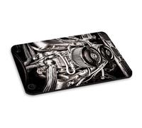 Tappetino Mouse Retro American Big Block V8 Muscle Car Hot Rod Nero