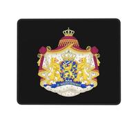 Tappetino Mouse Royal Coat of Arms of The Netherlands Tappetino per Mouse Base Antiscivolo Tappetini Resistente agli Schizzi Mousepad per Computer Casa Ufficio L