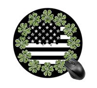 Tappetino Mouse Saint Patricks Day Shamrock Flag Mousemat