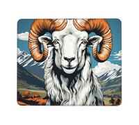Tappetino Mouse Sheep Head Retro Animal Mousepad Base Antiscivolo Tappetino per Mouse Gaming Tappetini per Pc E Laptop Essenziale per Ufficio Computer M