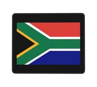 Tappetino Mouse South African Flag Mouse Pad Impermeabile Tappetino Scrivania Durevole Mousepad per Ufficio Laptop Computer 25X30CM