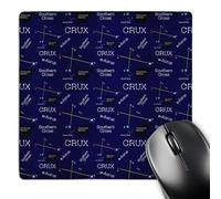 Tappetino Mouse, Southern Constellation Crux The Main Or Alpha Star Acruxs Superficie Liscia Tappeto Mouse Pratica Tappetino da Gaming per Casa Gamers Ufficio 25X30cm