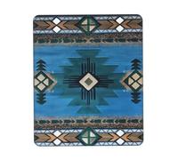 Tappetino Mouse, Southwest Native American Retro Aztec Tampone per Mouse Antipolvere Gaming Tappetino Mouse Ergonomico Tappetino per Il Mouse da Gioco per Casa Computer 25X30Cm