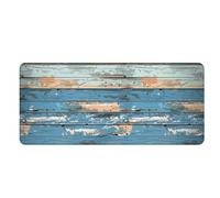 Tappetino Mouse Strisce Blu Del Cielo Mouse Pad Morbido Sottomano Scrivania Base in Gomma Mousepad Antiscivolo Tappetino Scrivania Superficie Liscia Ufficio Accessori 300x600x3mm