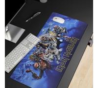 Tappetino mouse Subsonic Iron Maiden XXL 90x40 cm base antiscivolo 3 mm