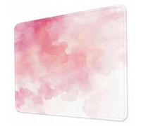Tappetino Mouse, Tappetino Mouse Gaming 240 x 200 mm, Protezione Antiscivolo, Tracciamento ad Alta Velocità, Piccolo Mousepad Sottomano Scrivania per Ufficio, Gaming e Laptop, rosa astratto J0-280