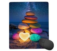 Tappetino Mouse, Tappetino Scrivania Gaming I ciottoli Mouse Pad 34 x 28 cm Piccolo Mousepad da Scrivania in Ufficio, Adatto per Notebook e Computer Desktop Accessori Scrivania Regali Decorativi z-189