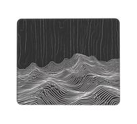 Tappetino Mouse, Tappetino Scrivania Gaming Mappa del terreno Mouse Pad 340 x 280 mm Piccolo Mousepad da Scrivania in Ufficio, Adatto per Notebook e Computer Desktop Accessori Scrivania o-174