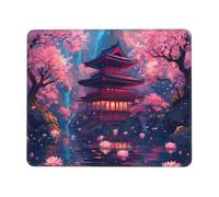 Tappetino Mouse, Tappetino Scrivania Gaming Paese delle meraviglie Mouse Pad 300 x 250 mm Piccolo Mousepad da Scrivania in Ufficio, Adatto per Notebook e Computer Desktop Accessori Scrivania o-907