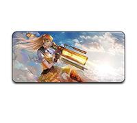 Tappetino Mouse The King's Avatar Tappetino per XXL Mouse da Gioco - Gaming Mousepad Extra Grande 900 x 400mm - Pad 3mm con Base in Gomma Antiscivolo - Spessore 3mm Anime Tappetino Mouse, P