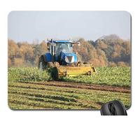 Tappetino Mouse, Tractor Field Harvest Agriculture Rural Tappetini Per Il Mouse Da Gioco Personalizzato Tappetini Mouse Ergonomico Mousepad Per Laptop Notebook 25X30Cm