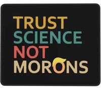 Tappetino Mouse Trust Science Not Morons Mousepad Soft Mouse Pad Superficie Antipolvere Tappetini per Essenziale per Ufficio Casa Computer M