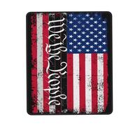Tappetino Mouse Vintage USA American Flag We The People Mouse Pad Uso Prolungato Tappetino Scrivania Multifunzione Mousepad per Computer Casa Ufficio 25X30CM