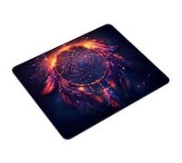 Tappetino Mouse Viola Tappetino per Mouse Piccolo 23 x 18 cm Cacciatore di Sogni Impermeabile Mousepad Gaming con Base in Gomma Antiscivolo, Mousepad per Viaggi, PC, Laptop, Ufficio, Casa S0-483