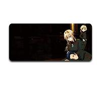 Tappetino Mouse Violet Evergarden Tappetino per XXL Mouse da Gioco - Gaming Mousepad Extra Grande 900 x 400mm - Pad 3mm con Base in Gomma Antiscivolo - Spessore 3mm Anime Tappetino Mouse, E