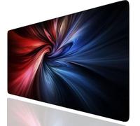 Tappetino Mouse Vortice Tappetino Mouse Gaming, Sottomano Scrivania Astratto Mouse Pad XXL 600x400x3mm con Bordi Cuciti, Migliora Accessori Gaming Precisione e Velocità, per Giochi Ufficio GKit-5845