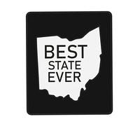 Tappetino Mouse We Are Ohio Best State Ever Mousepad Multifunzione Tappetino Scrivania Impermeabile Mouse Pad per Casa Laptop Computer 25X30CM