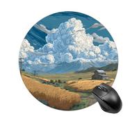 Tappetino Mouse Wheat Is Out Of Town Mousemat | 20Cm Mousepad Durevole Liscio Tappetini Mouse Per Laptop Gioco Ufficio