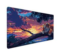 Tappetino Mouse XXL 1000 x 500 mm - Tappetino Mouse Gaming Animali Tigri Mousepad - Controllo Preciso del Mouse Migliora la Velocità e la Precisione - Tenuta Stabile - Accessori Scrivania y-335