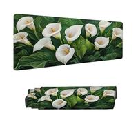 Tappetino Mouse XXL 1000 x 500 x 3 mm Tappetino Mouse Gaming, Verde Grande Sottomano Acrivania Accessori, Impermeabile e Antiscivolo Mousepad Fiore, per PC, Laptop ufficio Desk Mat Accessori H-6574