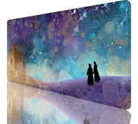 Tappetino Mouse XXL 1000x500x3 mm, Viola Tappetino Mouse Lavabile, Sogno Mouse Pad Accessori Gaming, con Base in Gomma Antiscivolo Sottomano Scrivania per Computer, Lavoro, Ufficio, Regalo Uomo l-8818