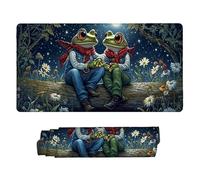 Tappetino Mouse XXL 1200 x 600 mm- Tappetino Mouse Gaming Rana dell'amore Mousepad- Controllo Preciso Migliora la Velocità e la Precisione- Tenuta Stabile- Lavabile- Accessori Scrivania i672