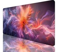 Tappetino Mouse XXL 1200x600x3mm, Tappetino mouse Rosa, Gaming Mouse Pad Migliora Precisione e Velocità, Mousepad con Base in Gomma Antiscivolo, Accessori Scrivania e Regalo Donna, Psichedelico G-1045