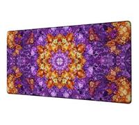 Tappetino Mouse XXL 1400x600 mm Mouse Pad Sogno Sottomano Scrivania Colore Arancione Mousepad Accessori Gaming Desk Mat Migliorare Precisione Tappetini Gaming, per Ufficio Computer Lavoro Gioco D-693