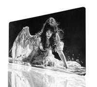 Tappetino Mouse XXL 1400x600x3mm Lmperméable et Antidérapant Tappetino Scrivania Angelo Mouse Pad Dea e con Dase in Gomma Antiscivolo, Mousepad Migliora la recisione per Tastiera Scrivania Model-10049