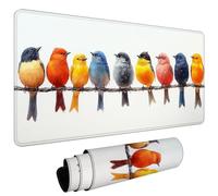 Tappetino Mouse XXL 1500x800x3mm Mouse Pad Gaming, Grandi Dimensioni, Maggiore Precisione e Velocità, Base in Gomma Antiscivolo, Tappetino Scrivania con Bordi Cuciti (Brid Su Una Corda) L#L1212