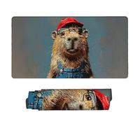 Tappetino Mouse XXL 60 x 30 cm - Tappetino Mouse Gaming dolce delfina Mousepad - Controllo Preciso Migliora la Velocità e la Precisione - Tenuta Stabile - Lavabile - Accessori Scrivania b538