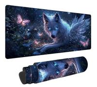 Tappetino Mouse XXL 600 x 300 mm Lupo Mousepad Gaming Desk Mat, e-360
