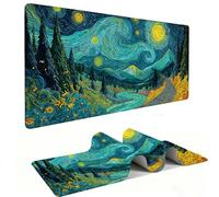 Tappetino Mouse XXL 600 x 300 mm - Tappetino Mouse Gaming astratto cielo stellare Mousepad - Controllo Preciso del Migliora la Velocità e la Precisione - Tenuta Stabile - Accessori Scrivania h-126