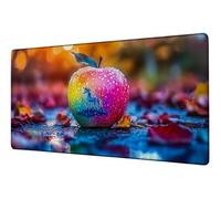 Tappetino Mouse XXL 600x300 mm Mouse Pad Colore Sottomano Scrivania Frutta Mousepad Accessori Gaming Desk Mat per Migliorare Velocità Tappetini Gaming, per Ufficio Casa Computer Lavoro Gioco D-157