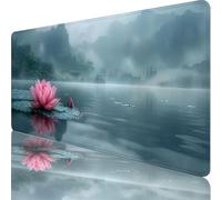 Tappetino Mouse XXL 600x300x3mm, Tappetino mouse Grigio, Gaming Mouse Pad Migliora Precisione e Velocità, Mousepad con Base in Gomma Antiscivolo, Accessori Scrivania e Regalo Donna, Paesaggio G-9640