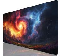 Tappetino Mouse XXL 60x30cm, Colore Tappetino per Mouse Nuvola Mousepad, Sottomano Scrivania Accessori Gaming, Base in Gomma Antiscivolo, Mousepad per Ufficio Accessori, Computer Desktop, PC Y8-687