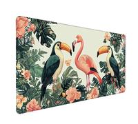 Tappetino Mouse XXL 700 x 400 mm - Tappetino Mouse Gaming Animali Uccelli Mousepad - Controllo Preciso del Mouse Migliora la Velocità e la Precisione - Tenuta Stabile - Accessori Scrivania y-375