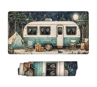 Tappetino Mouse XXL 80 x 40 cm - Tappetino Mouse Gaming Star Bus Mousepad - Controllo Preciso Migliora la Velocità e la Precisione - Tenuta Stabile - Lavabile - Accessori Scrivania b-903