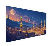 Tappetino Mouse XXL 800 x 400 mm - Tappetino Mouse Gaming Architettura Urbana Mousepad - Controllo Preciso del Mouse Migliora la Velocità e la Precisione - Tenuta Stabile - Accessori Scrivania y-186
