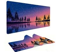 Tappetino Mouse XXL 900 x 400 mm - Tappetino Mouse Gaming albero stellare Mousepad - Controllo Preciso del Mouse Migliora la Velocità e la Precisione - Tenuta Stabile - Accessori Scrivania h-1236