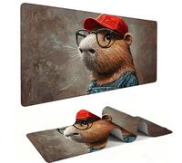 Tappetino Mouse XXL 900 x 400 mm - Tappetino Mouse Gaming dolce delfina Mousepad - Controllo Preciso del Mouse Migliora la Velocità e la Precisione - Tenuta Stabile - Accessori Scrivania h-665