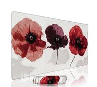 Tappetino Mouse xxl Astratto Mouse Pad Gaming Accessori Scrivania Grande Tappetino Tastiera e Compute 900x500x3mm Sottomano Scrivania Fiore Pad PC Waterproof con Base in Gomma Antiscivolo w-10532