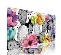 Tappetino Mouse xxl Colore Mouse Pad Gaming Accessori Scrivania Grande Tappetino Tastiera e Compute 600x300x3mm Sottomano Scrivania Astratto Pad PC Waterproof con Base in Gomma Antiscivolo w-7527