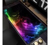 Tappetino Mouse XXL Gaming 1500x800x2mm Chiaro luna colorato, Grande tappetino Scrivania, Superficie Liscia Migliora la Precisione e la Velocità, mouse pad per Computer, Laptop